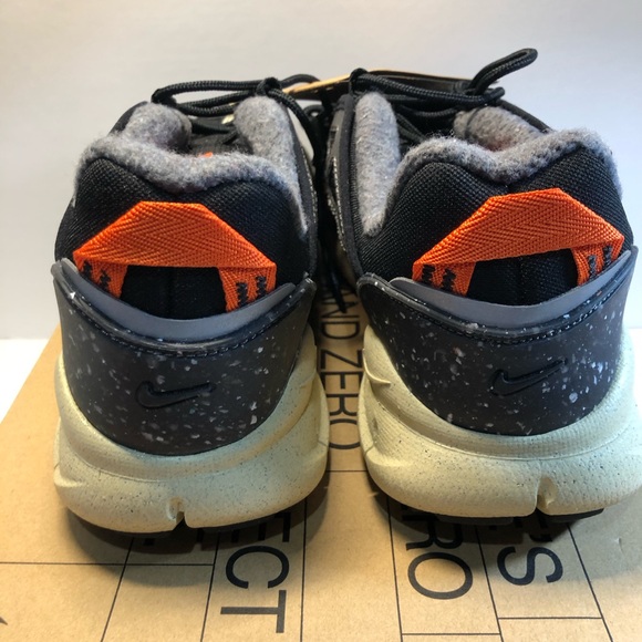 Nike Free Terra Vista Black Canvas Anthracite Orange CZ1757-001 Sz 10.5 Men New - Picture 5 of 16